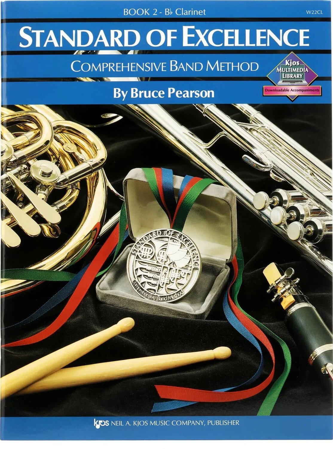 

Книга методов комплексного оркестра Kjos Standard of Excellence 2 - Кларнет