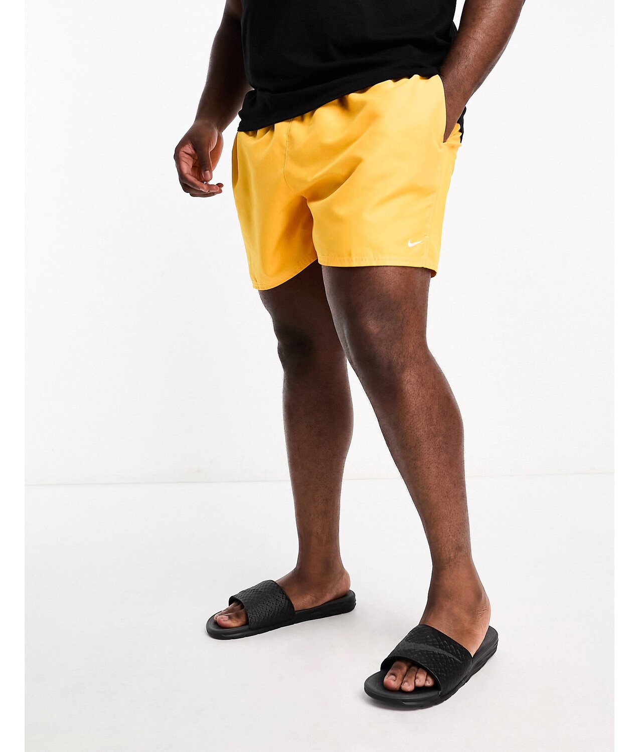 

Оранжевые плавки Nike Swim Plus Volley 5 дюймов Nike Swimming