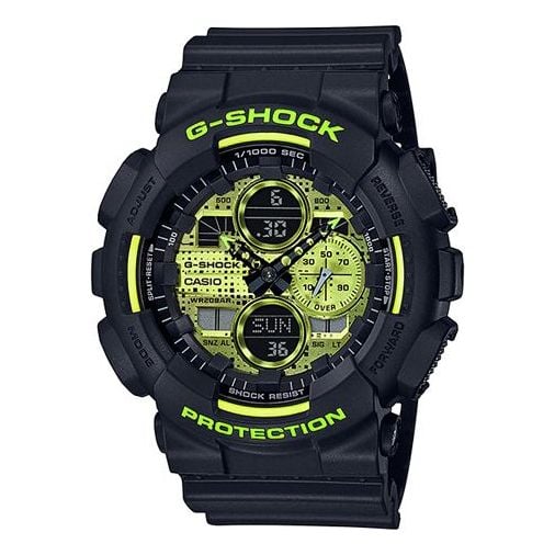 

Часы CASIO G-Shock Analog-Digital 'Black Green', черный