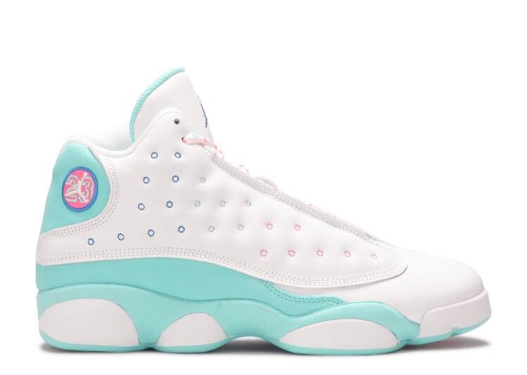 

Кроссовки AIR JORDAN 13 RETRO GS 'AURORA GREEN', белый