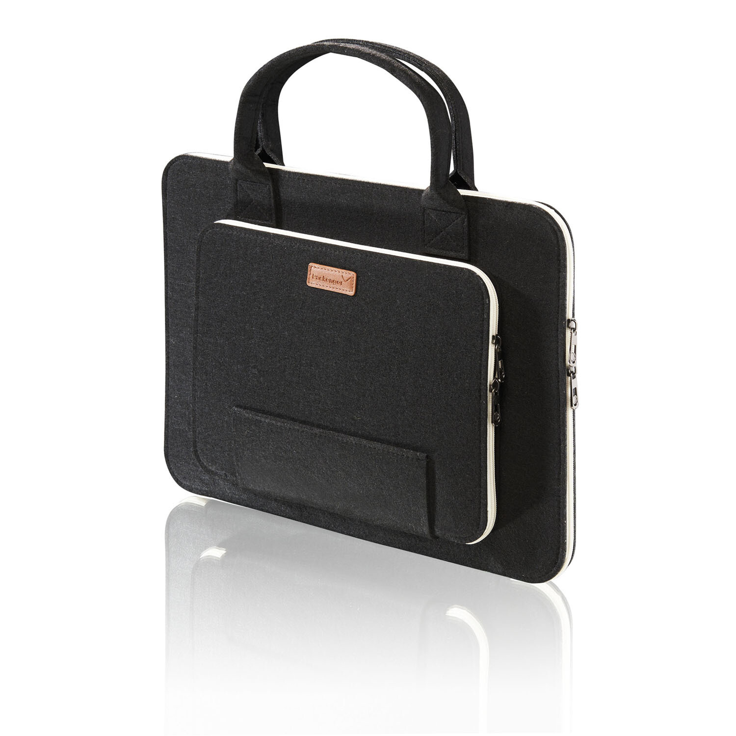 

Сумка для ноутбука Packenger Filz Laptophülle, Notebooktasche 15.6 Zoll, черный