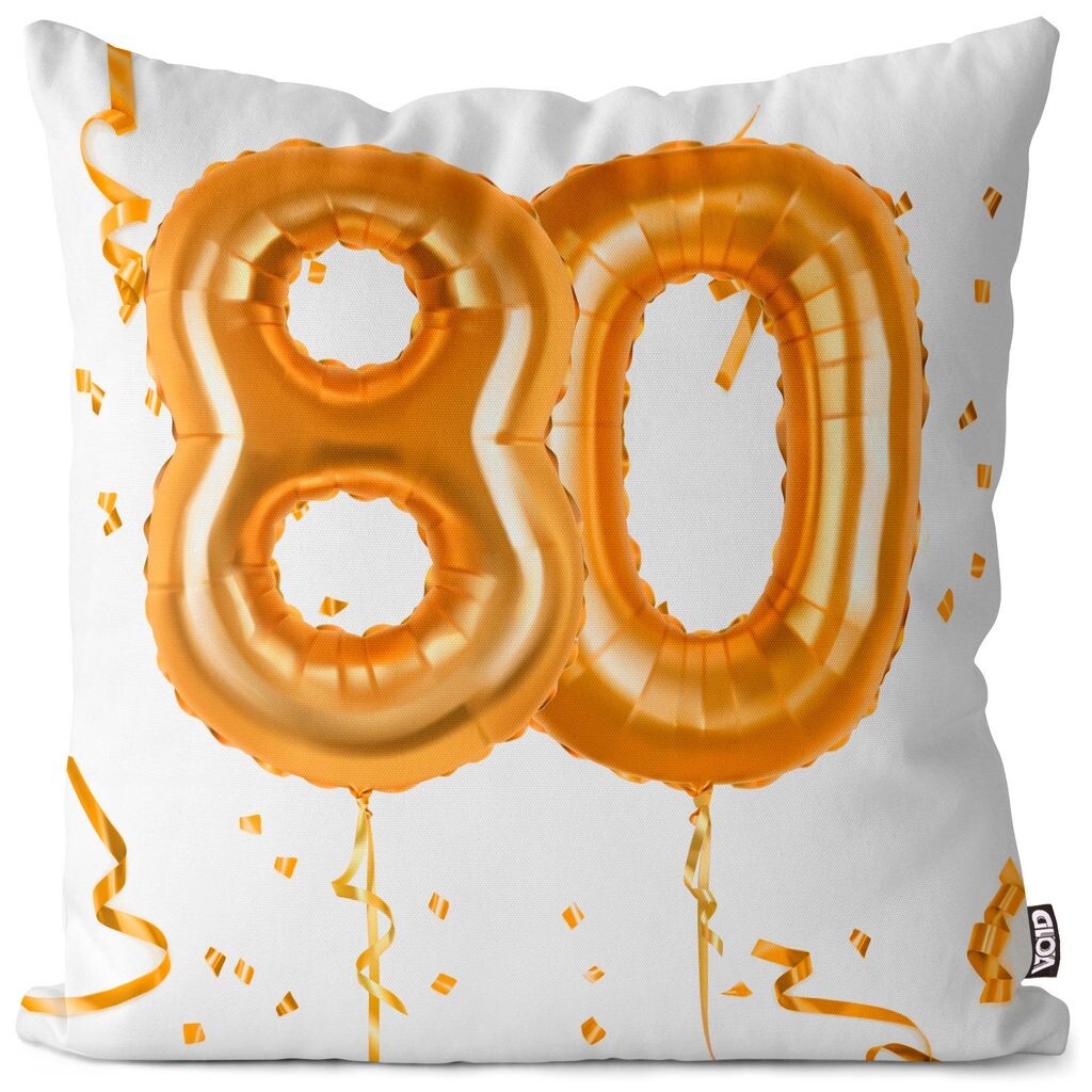 

VOID Party Balloons Celebrations 80 Чехол на подушку Полиэстер Водонепроницаемая подушка для улицы и дома Размер: 80 x 80 см