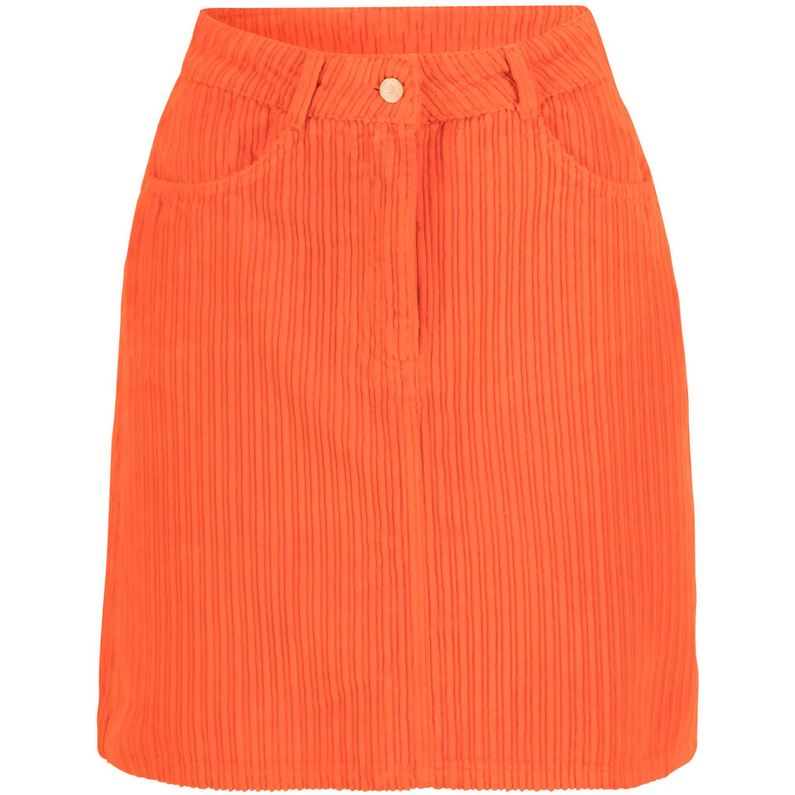 цена Женская вельветовая юбка Blutsgeschwister, оранжевый