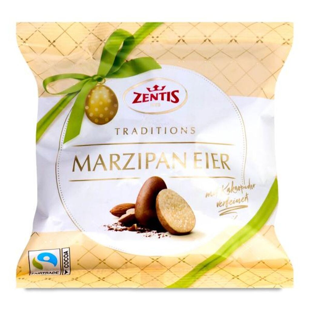 

Яйца марципановые Zentis с какао-порошком 125г