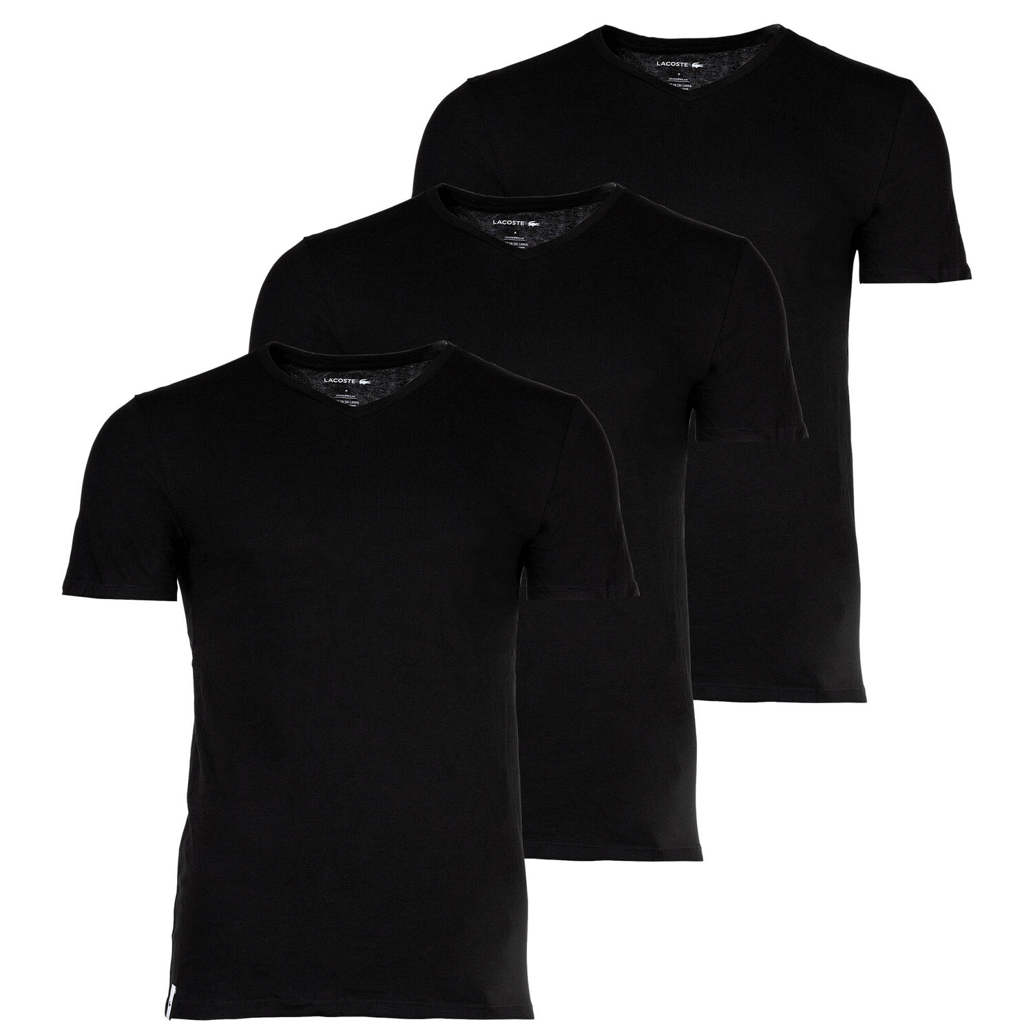 

Футболка Lacoste 3er Pack, черный