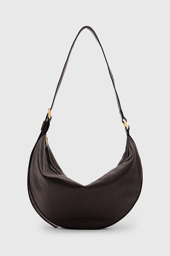

Кожаная сумка HALF MOON AllSaints, коричневый