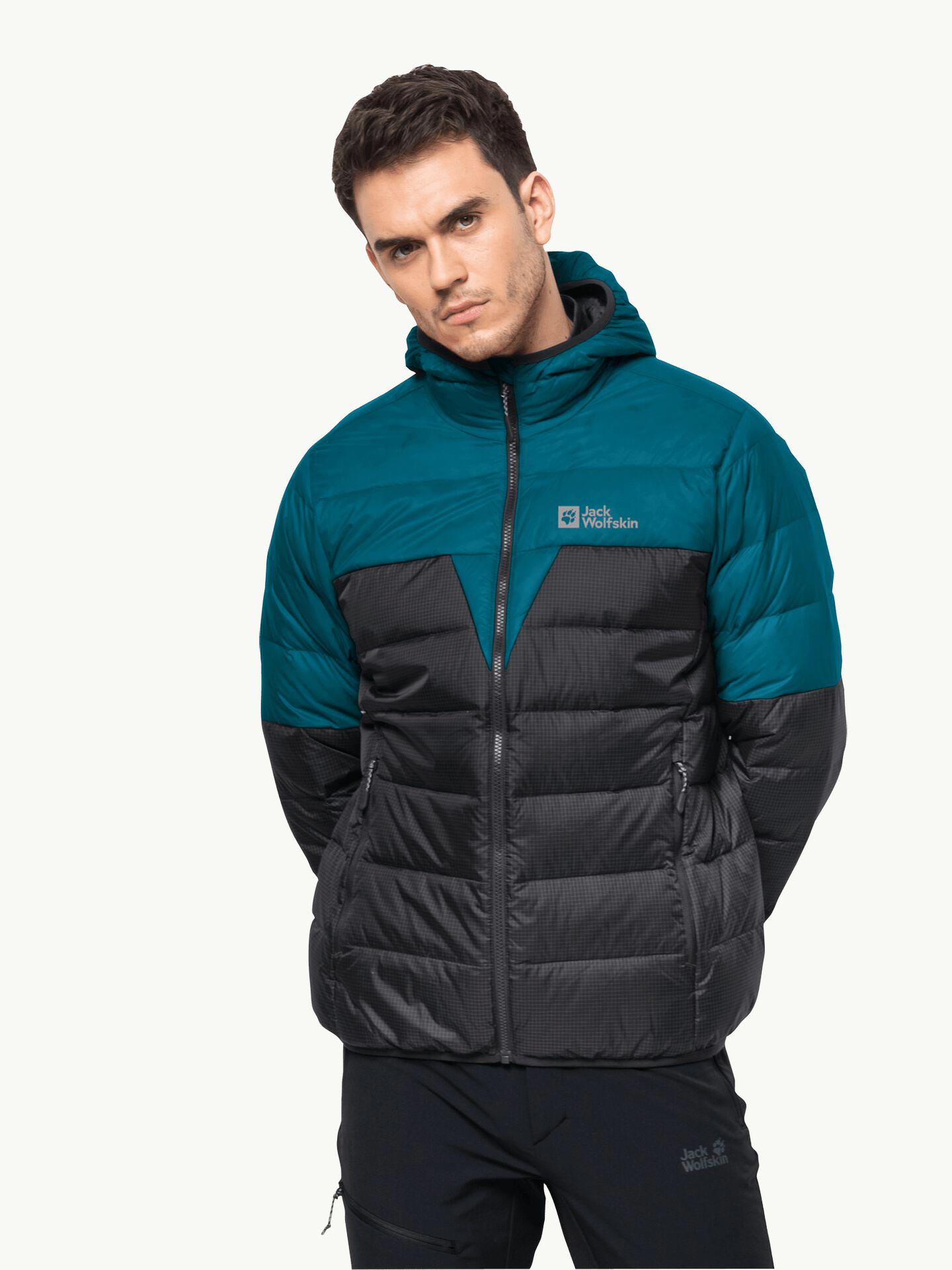 

Куртка Jack Wolfskin DNA TUNDRA DOWN HOODY M, синий