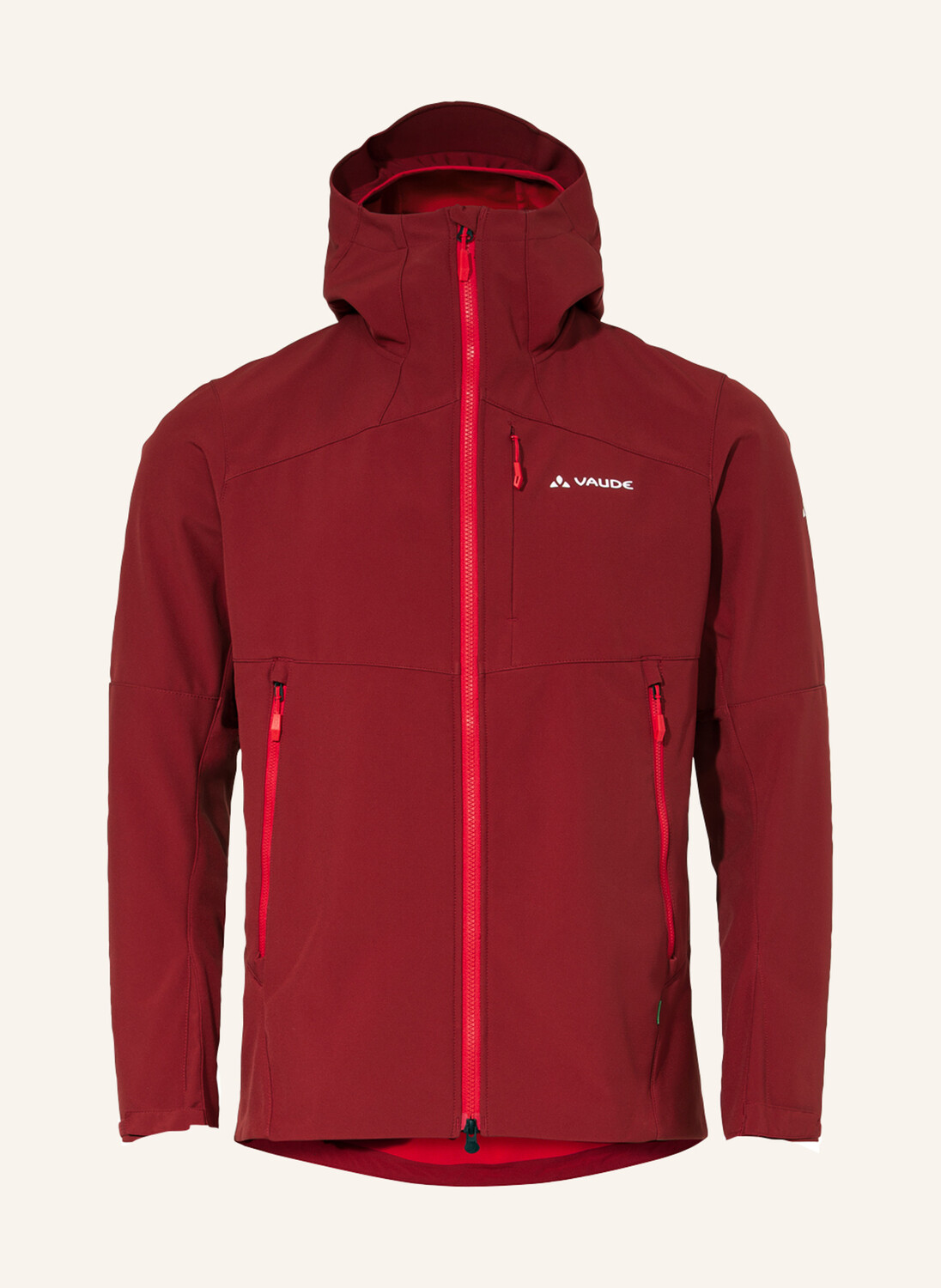 

Куртка софтшелл m roccia sft j ii VAUDE, красный