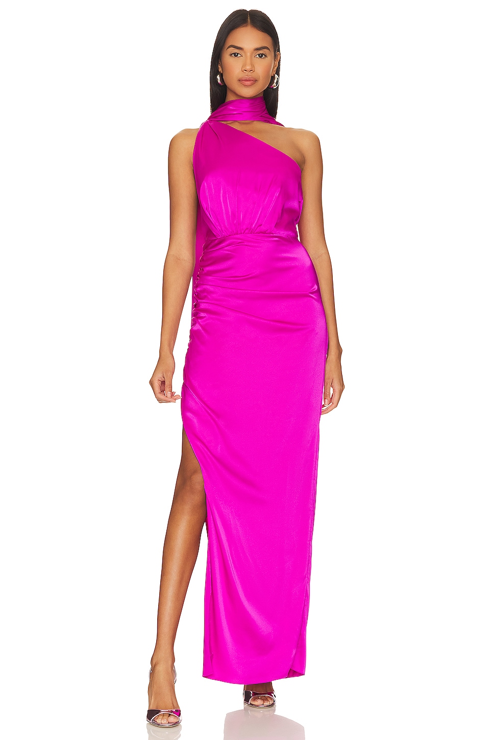 Платье AIIFOS Julieta Gown, цвет Hot Pink