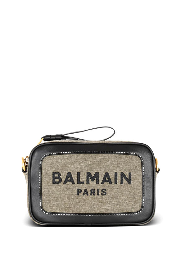 Женская сумка b-army цвета хаки с логотипом Balmain