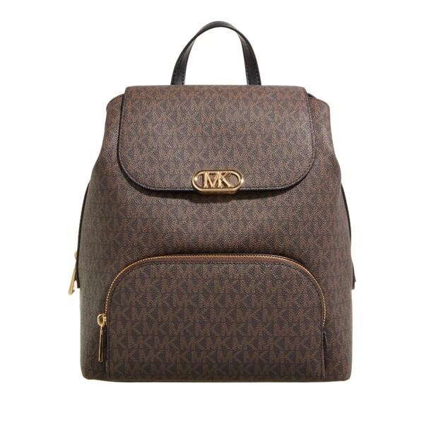

Рюкзак kensington medium backpack brown Michael Michael Kors, коричневый