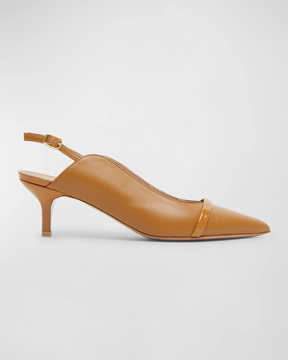 

Кожаные туфли Marion на каблуке с открытой пяткой Malone Souliers, цвет Toffee