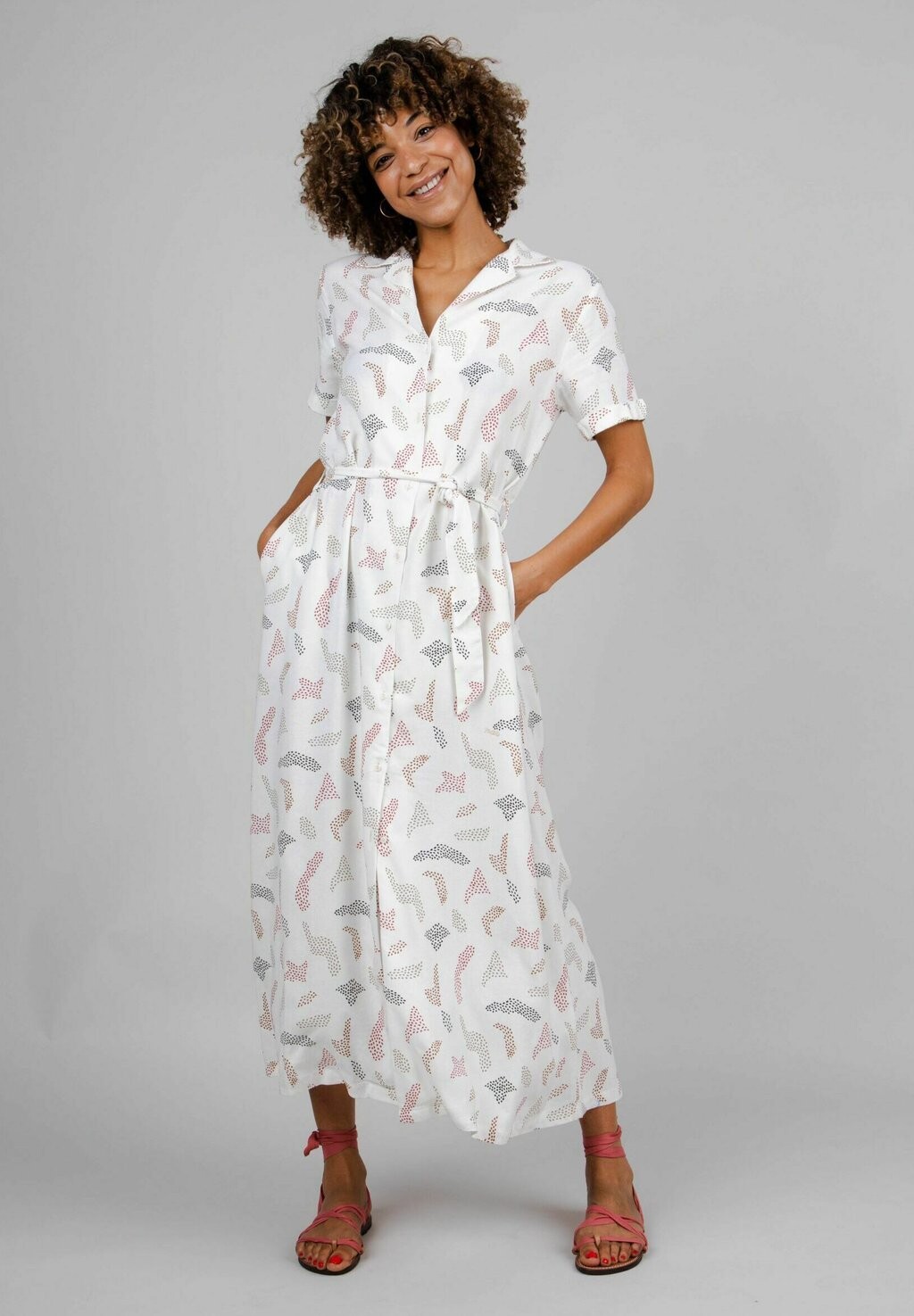 

Длинное платье Brava Fabrics, белый