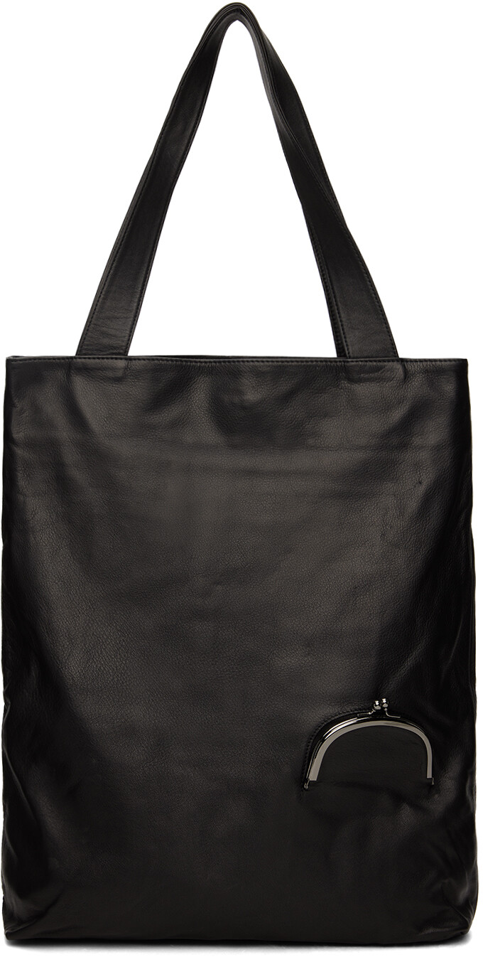 

Большая сумка-тоут Black Discord Crisp Yohji Yamamoto