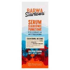 

Серная сыворотка против прыщей, 15 мл Barwa, Sulphur