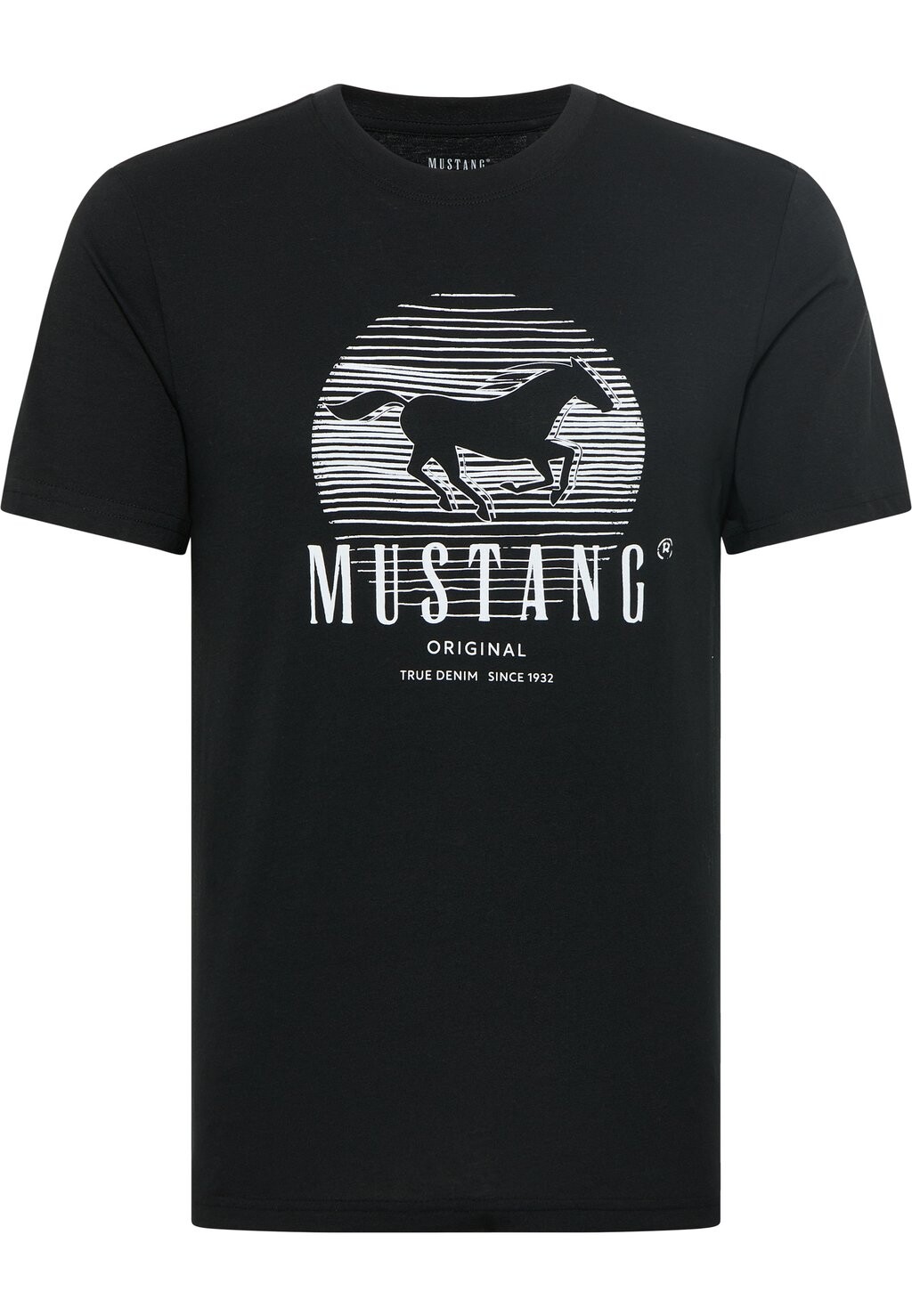 

Футболка с принтом Mustang, черный