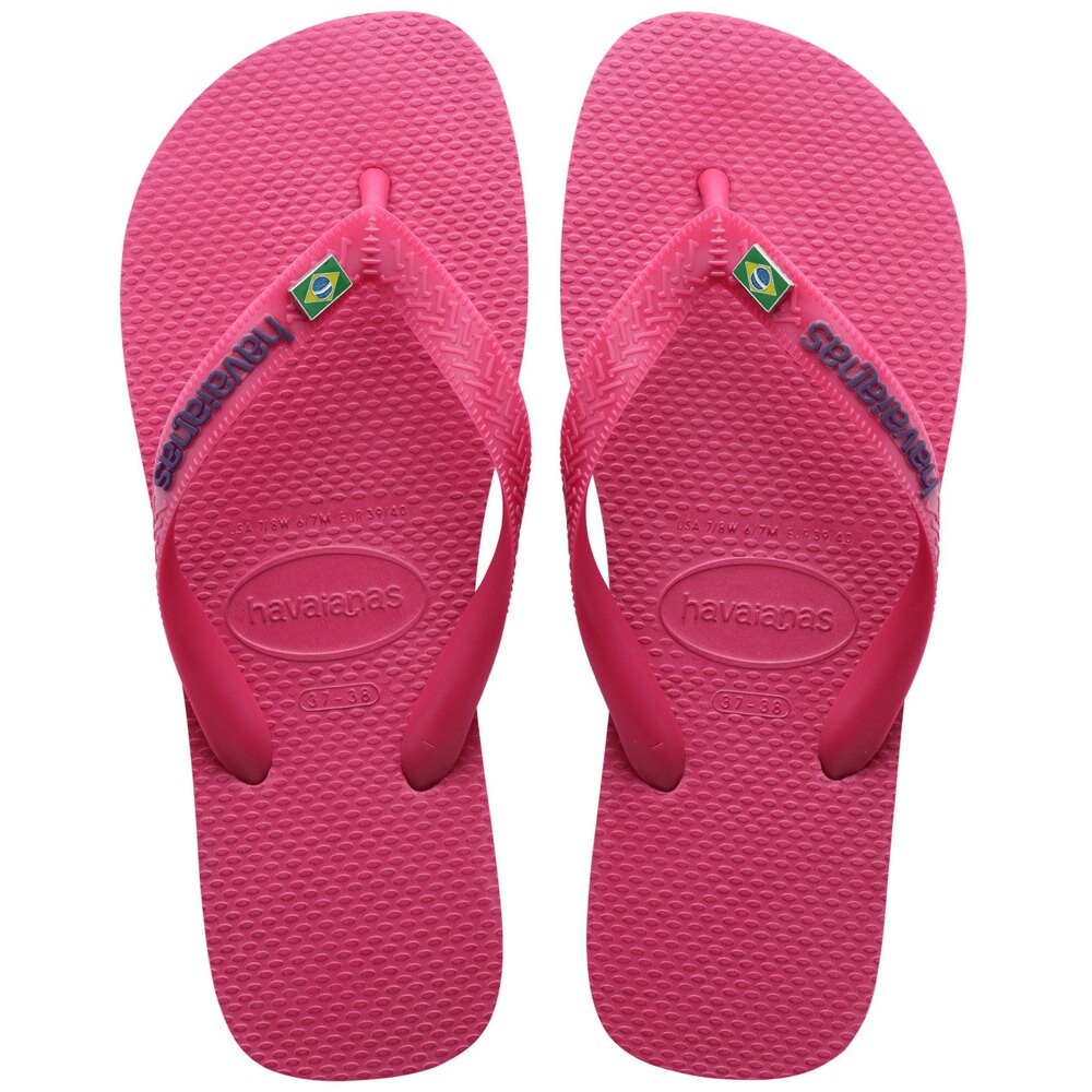 Шлепанцы Havaianas Brasil Layers, розовый