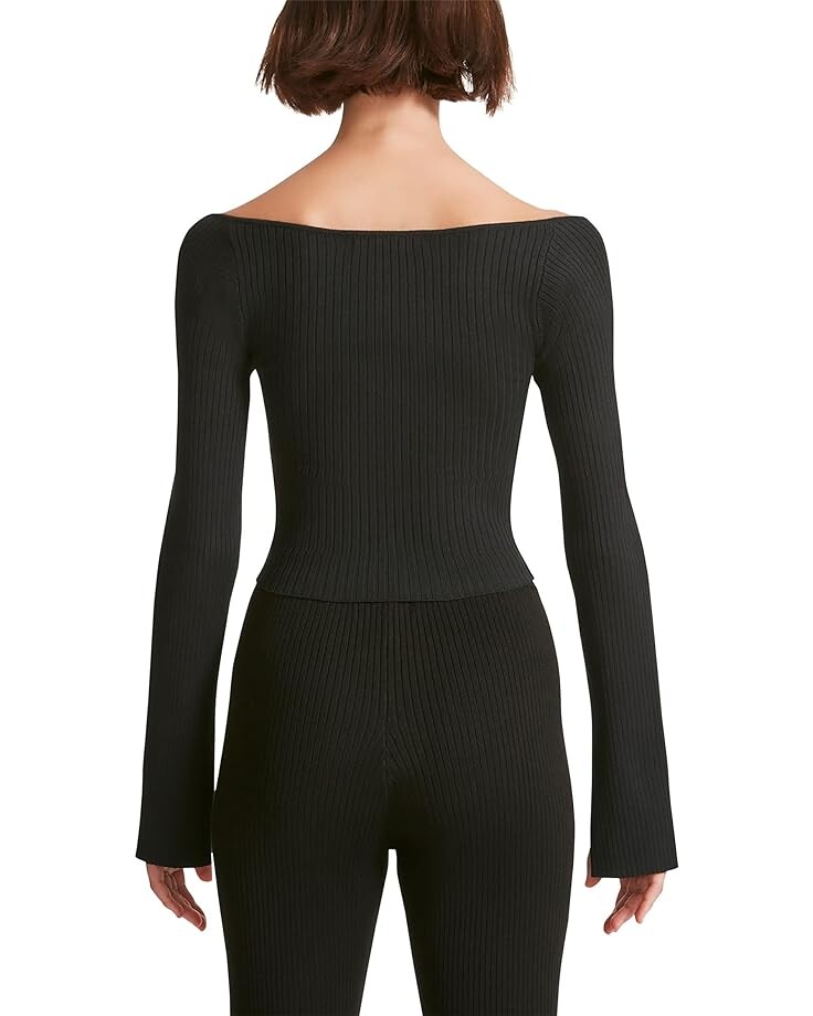 

Свитер Madden Girl Long Sleeve Corset Sweater, черный