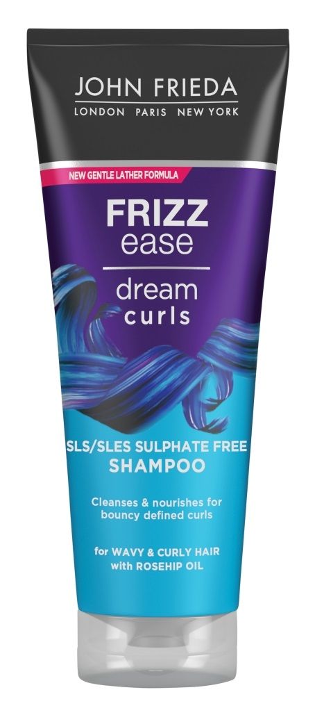 John Frieda Frizz Ease Dream Curls шампунь, 250 ml кондиционер для волос john frieda кондиционер для волнистых и вьющихся волос frizz ease dream curls