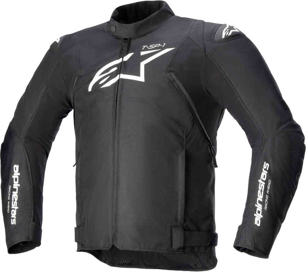 Водонепроницаемая мотоциклетная текстильная куртка T-SP 1 V2 Alpinestars, черный водонепроницаемая женская мотоциклетная текстильная куртка alpinestars stella t kira v2 черный белый