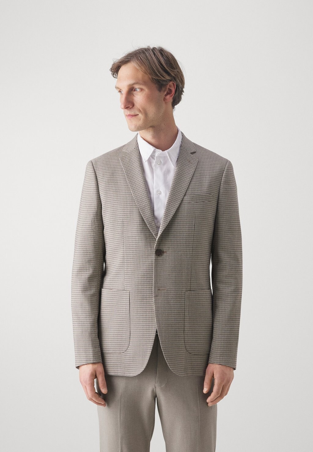 

Пиджак SLHSLIM RYAN Selected Homme, пестрый бежевый