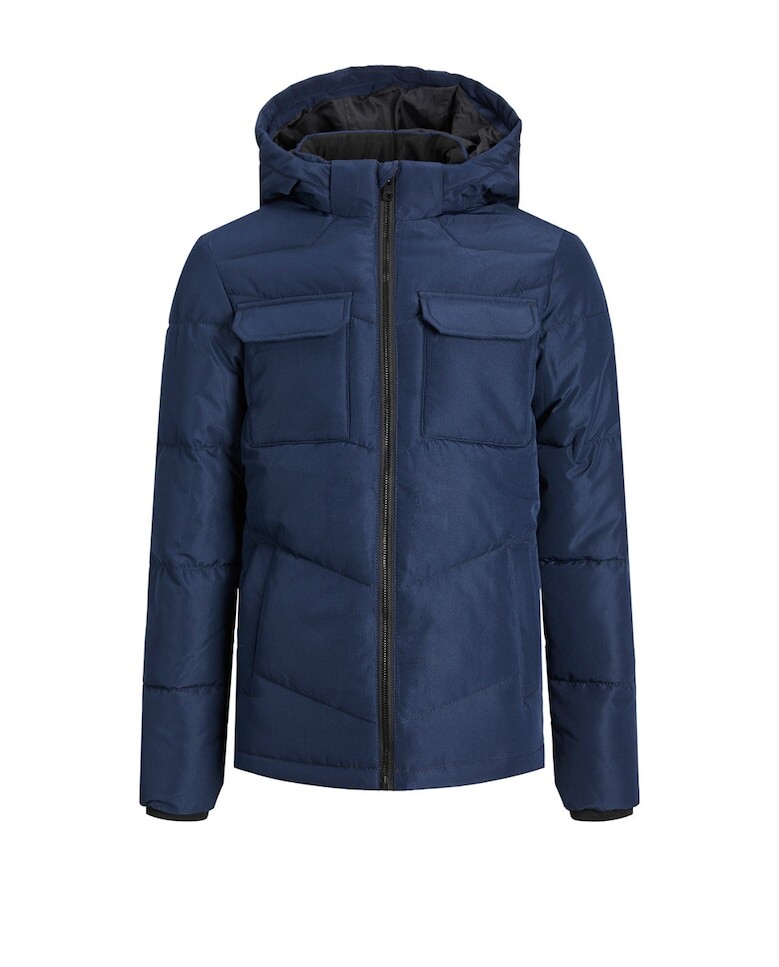 

Пуховик для мальчика Jack & Jones, темно-синий