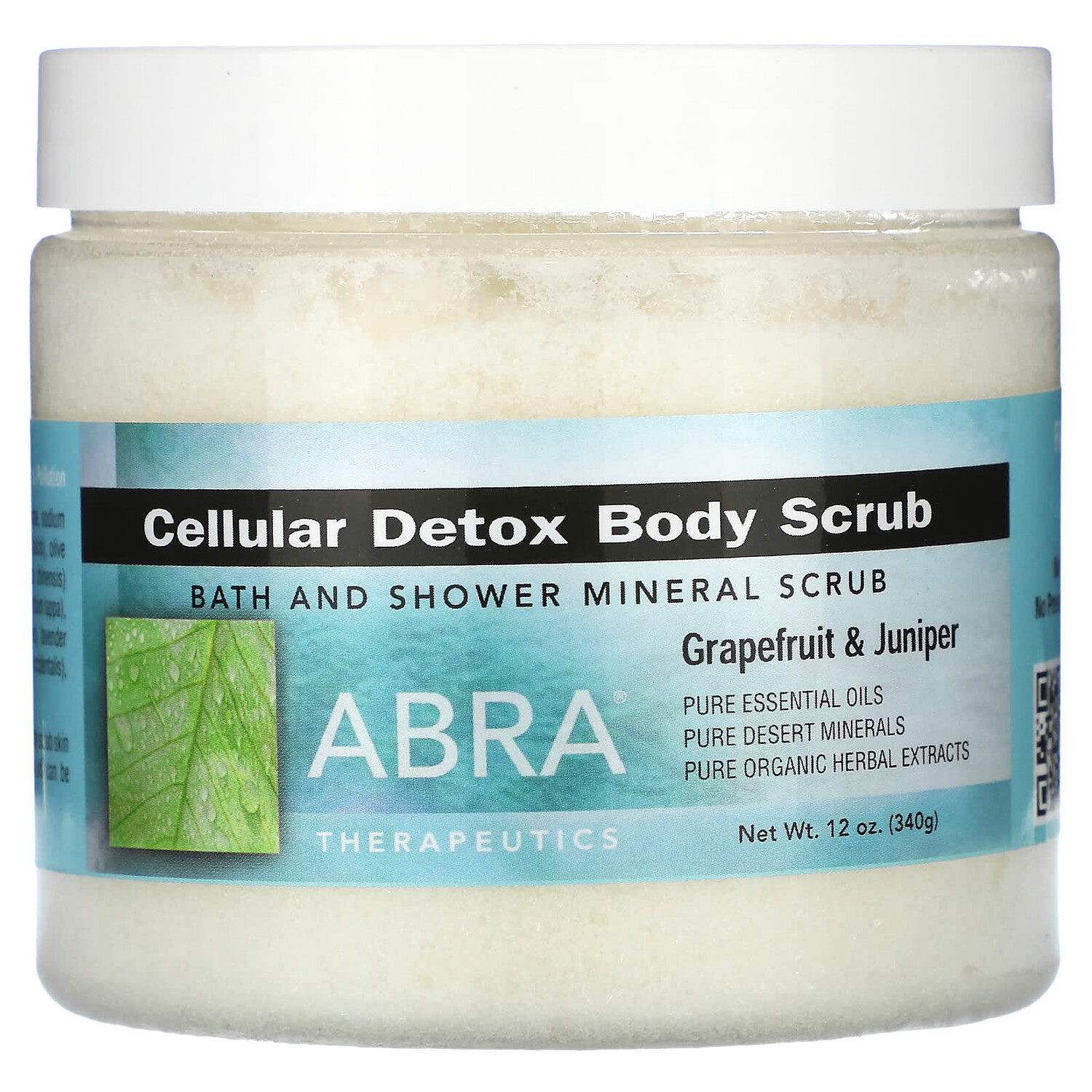

Abra Therapeutics, Скраб для тела Cellular Detox, грейпфрут и можжевельник, 340 г (12 унций), Abracadabra