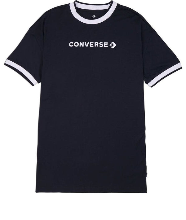 

Кроссовки (WMNS) Converse Wordmark T-Shirt Dress 'Black', черный