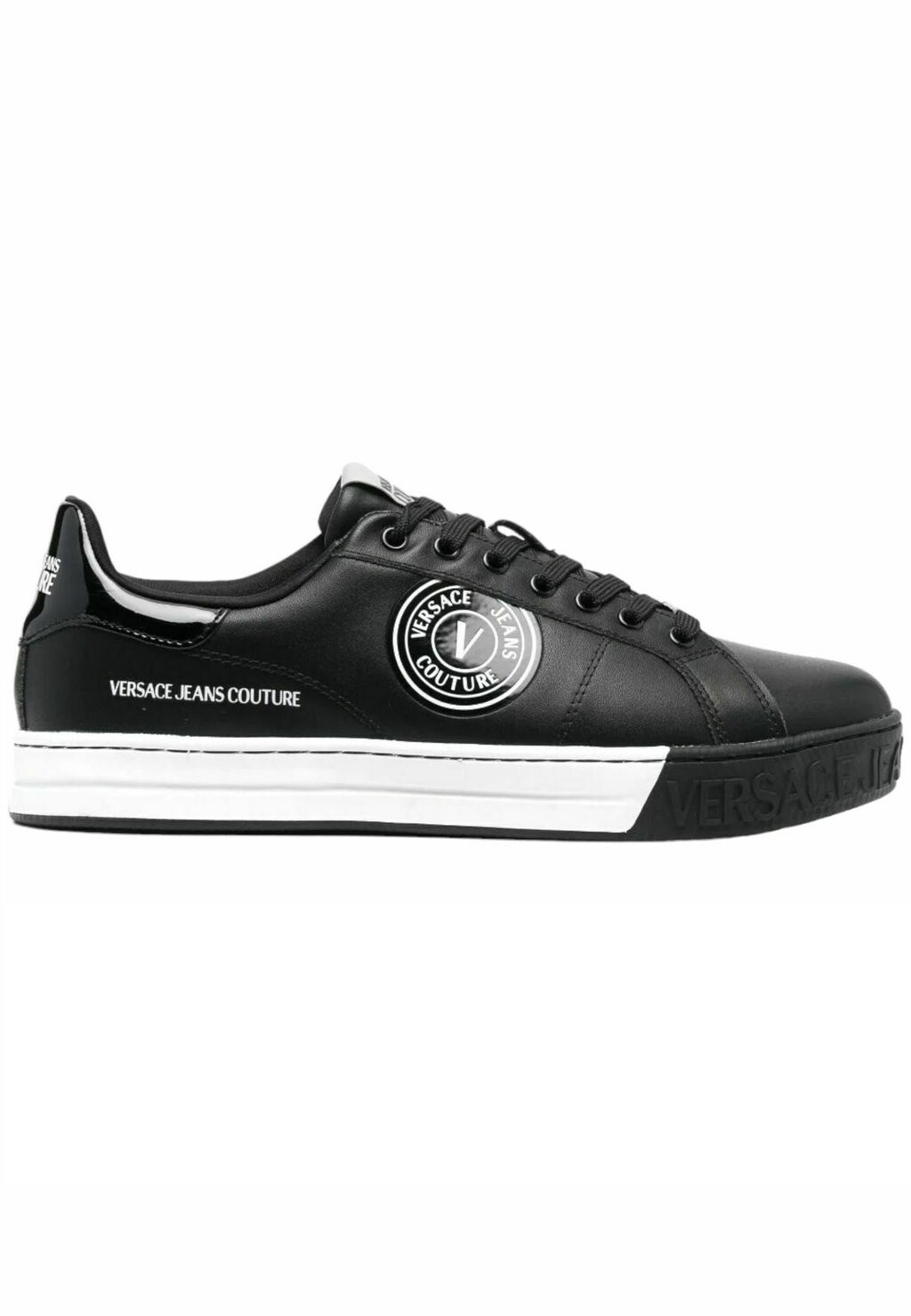 

Низкие кеды Versace Jeans Couture, черные, Черный