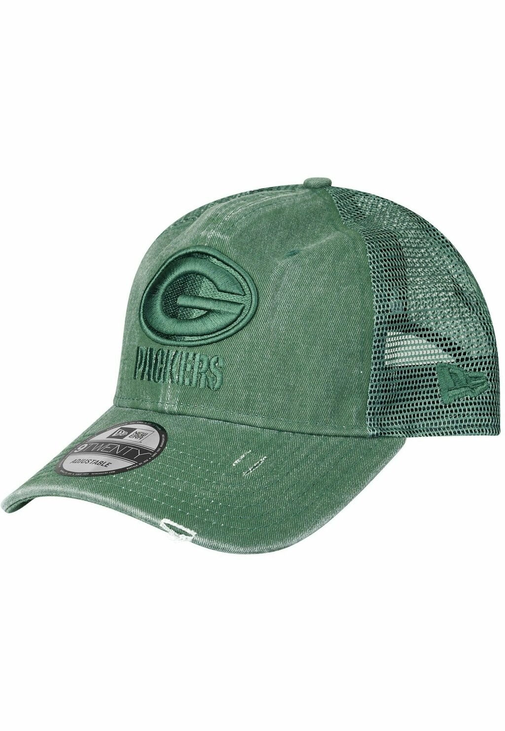 

Бейсболка 9TWENTY TRUCKER WASHEDLOOK NFL TEAMS New Era, цвет green bay packers