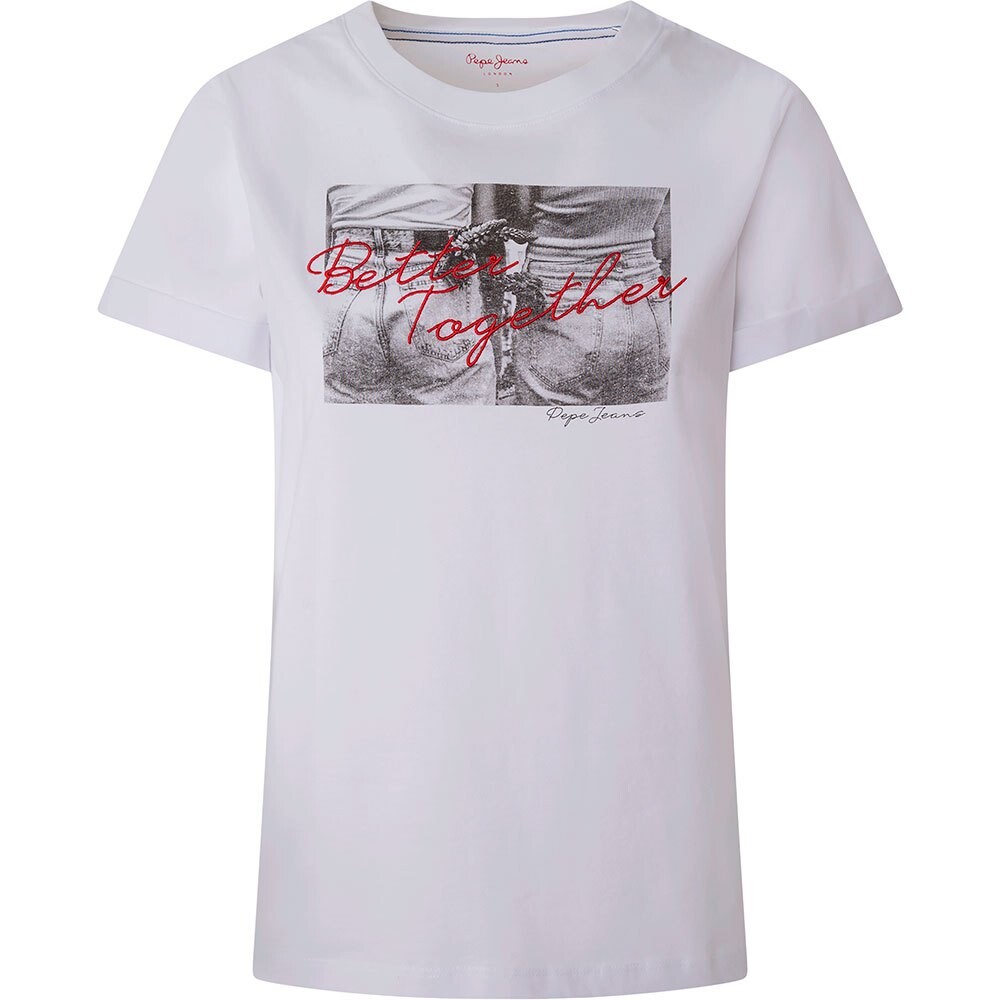 

Футболка Pepe Jeans Nicole, белый