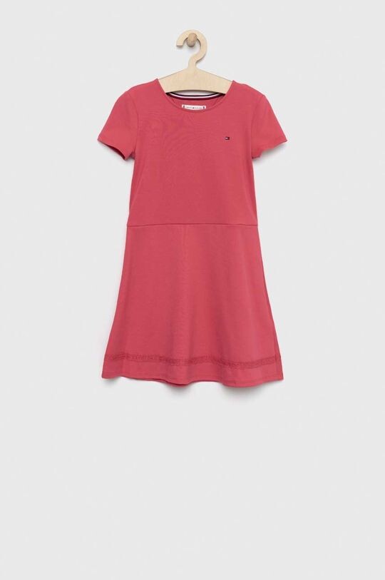 

Детское платье Tommy Hilfiger, розовый
