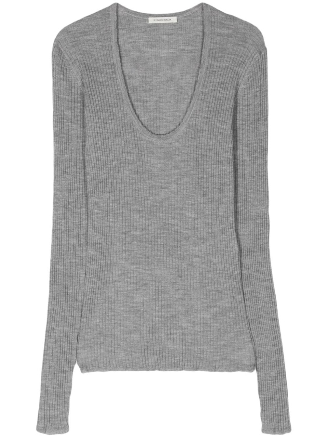 

By Malene Birger топ Rinah из шерсти мериноса, серый