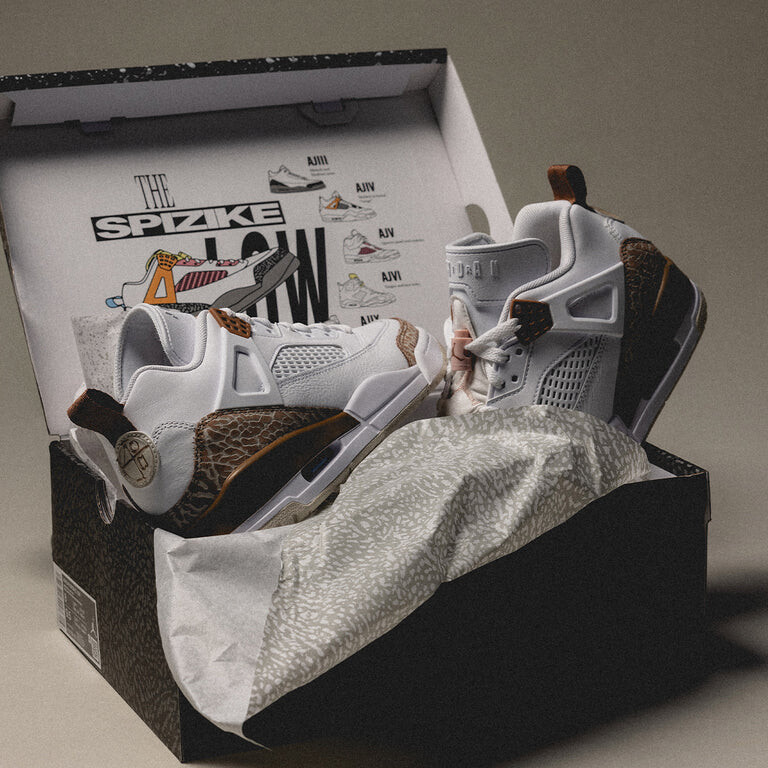 

Кроссовки nike spizike low Jordan, белый