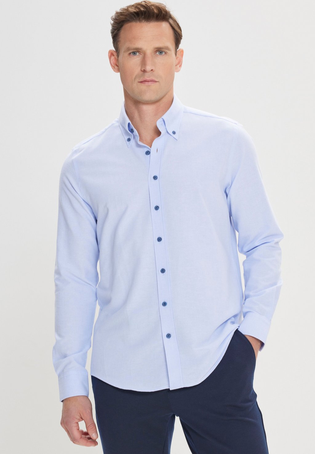 Рубашка AC&CO / ALTINYILDIZ CLASSICS, цвет Slim Fit Shirt рубашка slim fit ac