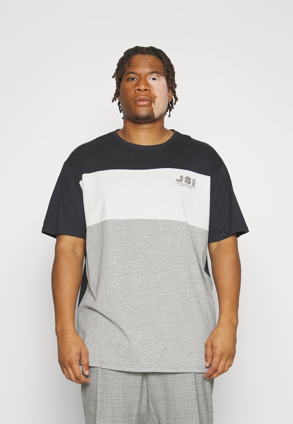 

Футболка с принтом Cut And Sew O-Neck Tee Jack's Sportswear, цвет navy