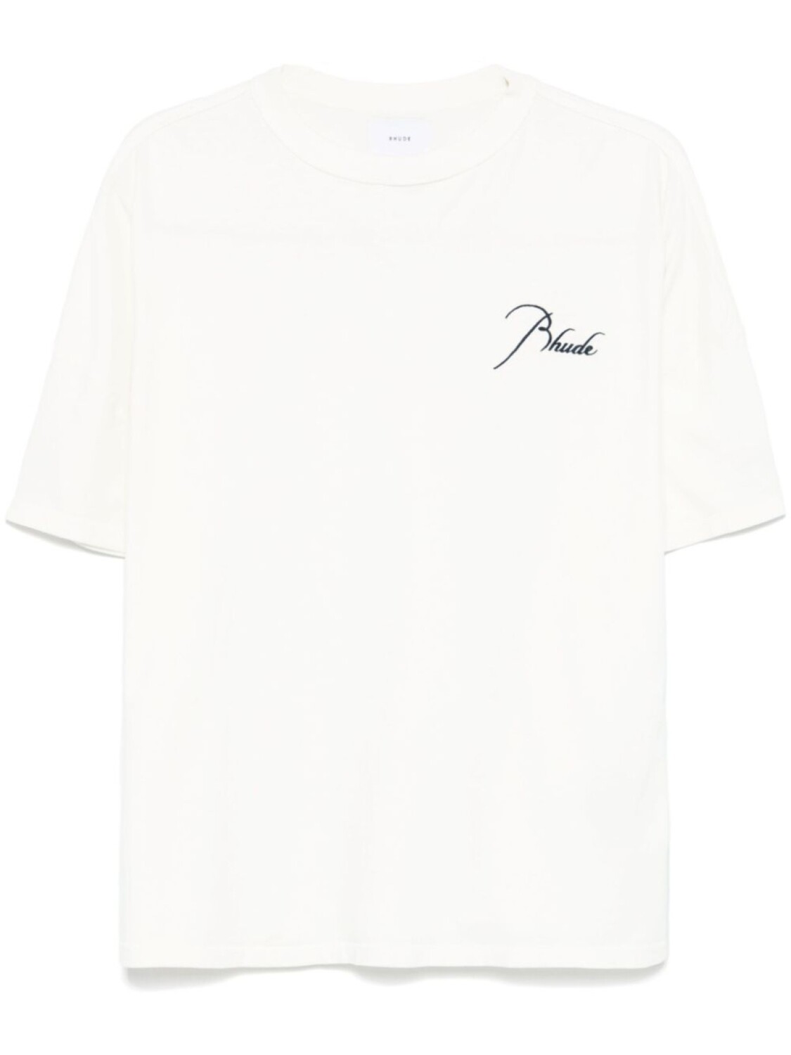 

Футболка с перевернутым рисунком RHUDE, белый