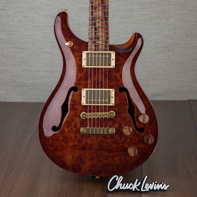 

Электрогитара PRS Private Stock Hollowbody II McCarty 594 - Camphor Burl Natural - #220339747 - Display Model
