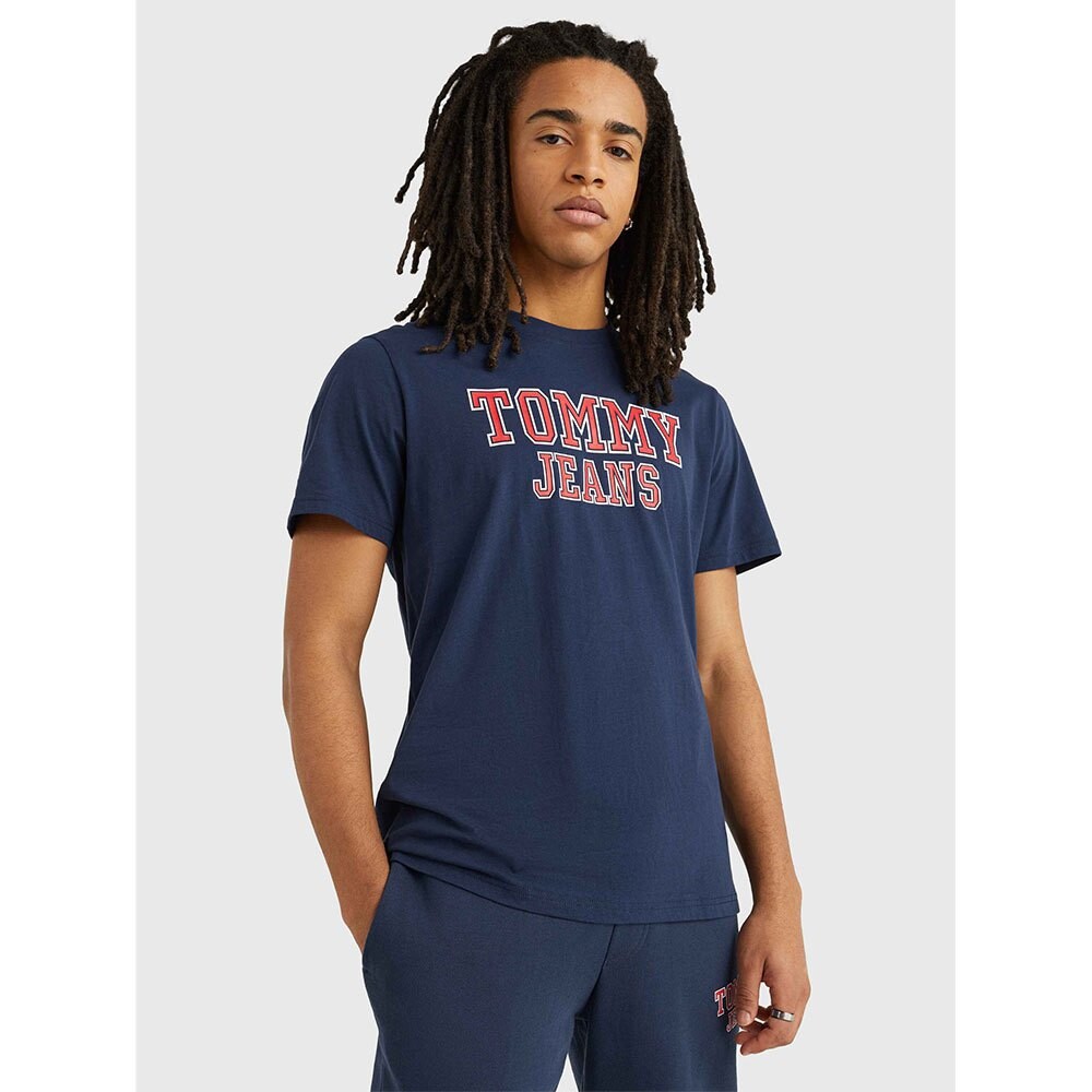 

Футболка Tommy Jeans Essential, синий