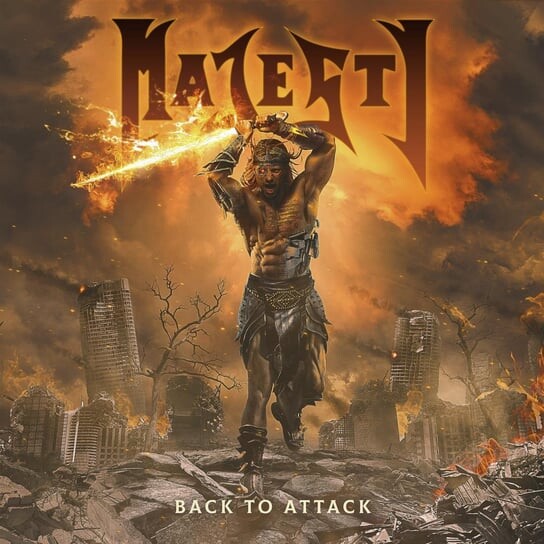

Виниловая пластинка Majesty - Back To Attack (оранжево-белый мраморный винил)