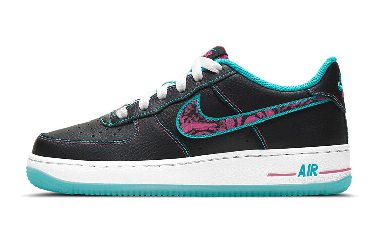 

Nike Air Force 1 Low Miami Nights (Gs) Южное побережье Розовый/Синий