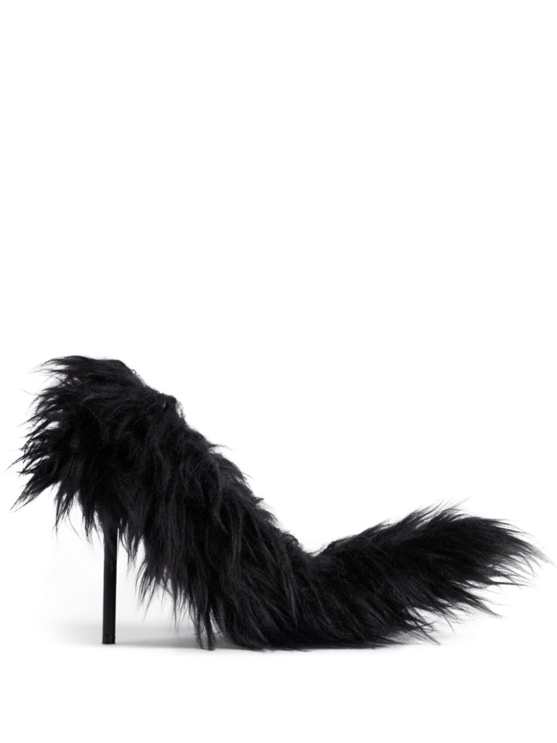 

Туфли Flex Fur 110 с искусственным мехом Balenciaga, черный