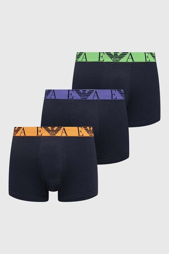

3 упаковки боксеров Emporio Armani Underwear, темно-синий