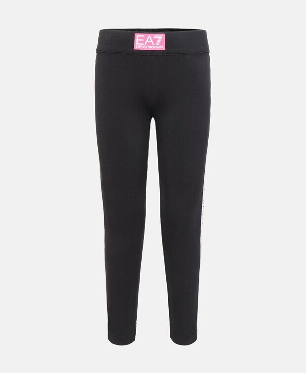

Леггинсы EA7 Emporio Armani, цвет Caviar Black