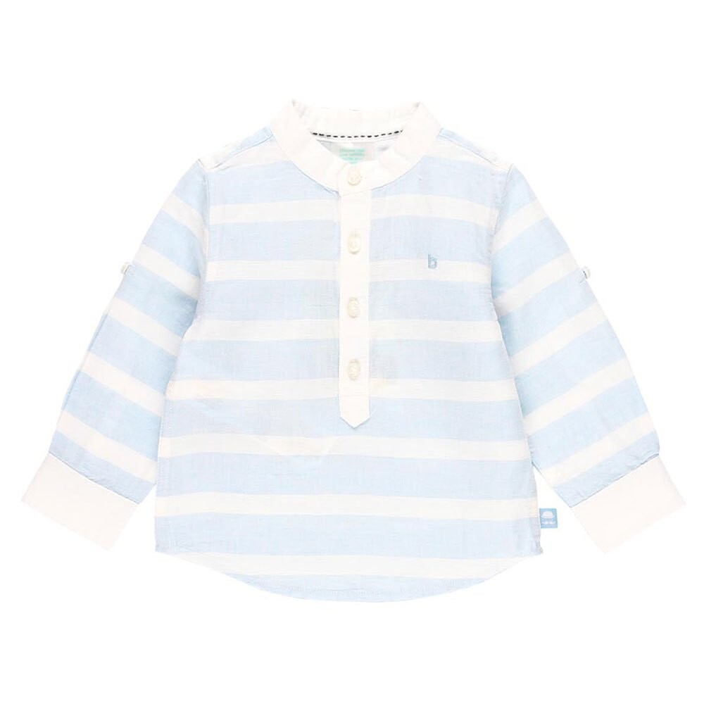 

Рубашка с длинным рукавом Boboli Linen, синий