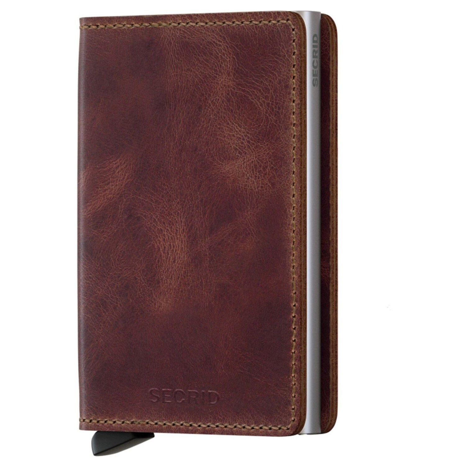 

Кошелек Secrid Vintage Slim RFID 6.8 см, коричневый