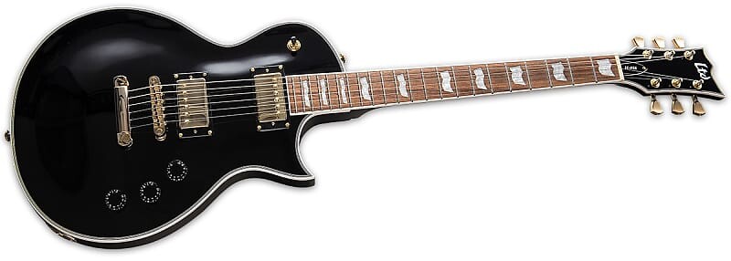 

Электрогитара ESP LTD EC-256 Black Electric Guitar w/ Gold Hardware