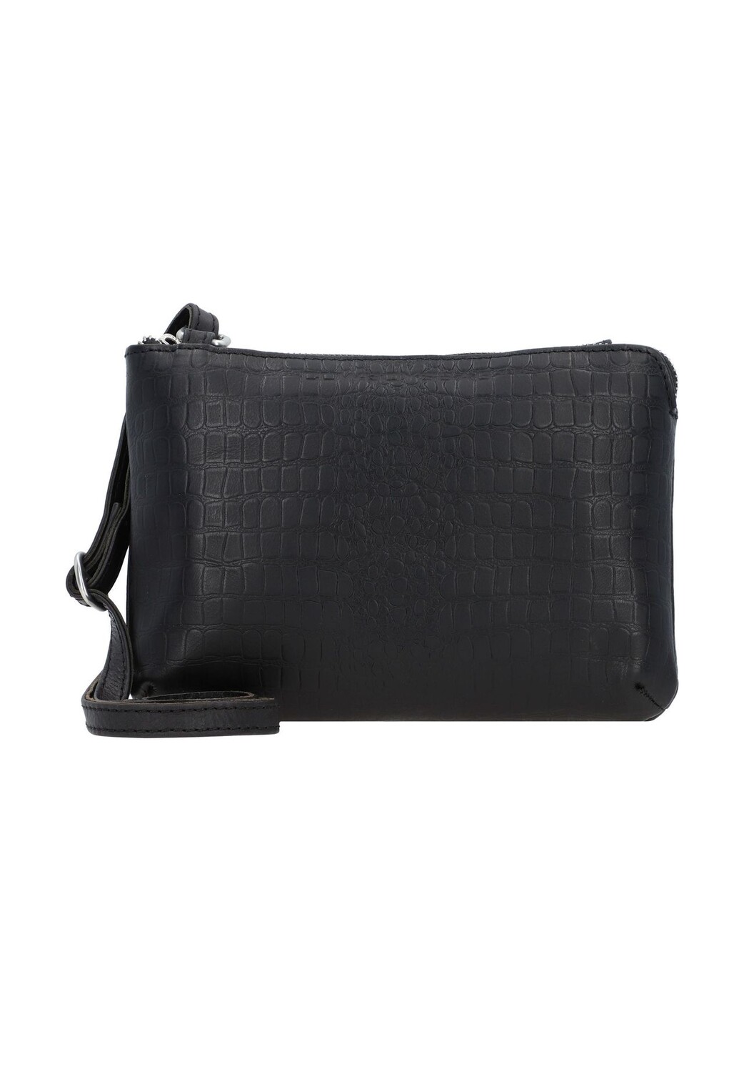 

Сумка через плечо Plumley кожаная 24 см COWBOYSBAG, цвет Croco Black