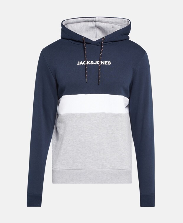 

Худи с капюшоном Jack & Jones, темно-синий