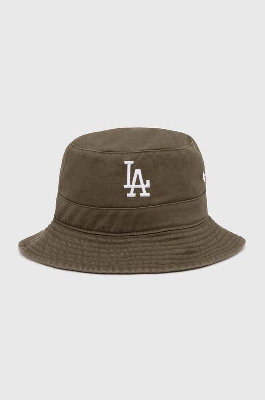 

Хлопковая кепка MLB Los Angeles Dodgers 47brand, зеленый